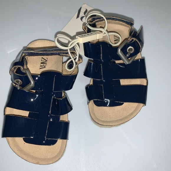 ZARA SANDALS WITH STRAPS Toddler SZ 3 - Picture 7 of 8